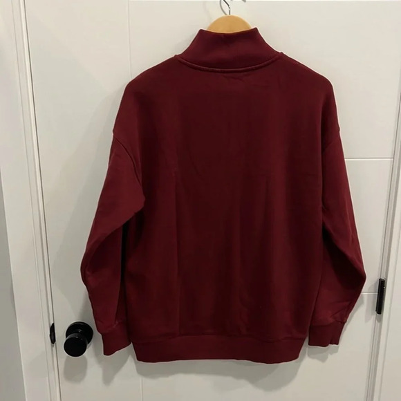 Calvin Klein 1/4 zip long sleeve sweater size large - Picture 8 of 11